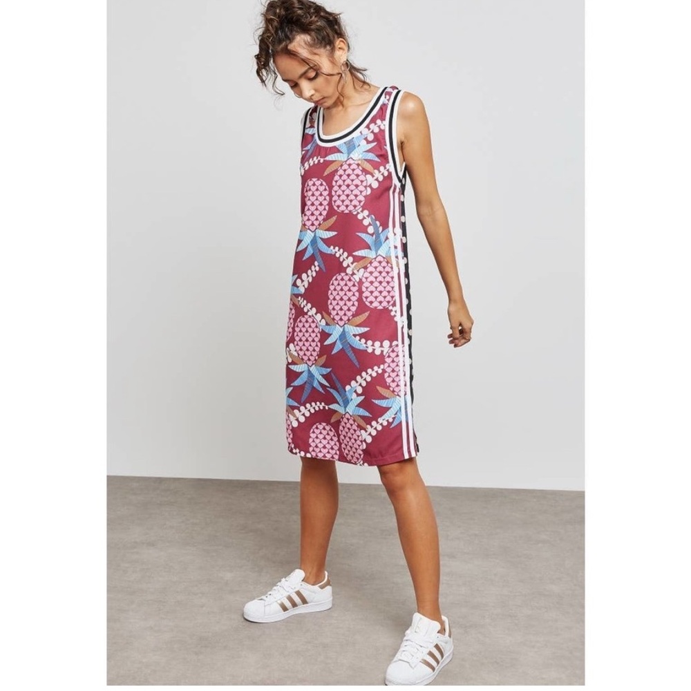 Adidas Originals X FARM Rio Pineapple Dress XS